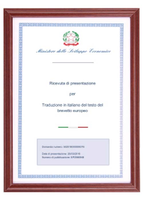italian invention patent